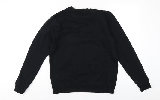 GOODMOVE Boys Black Polyester Pullover Sweatshirt Size 14-15 Years Pullover