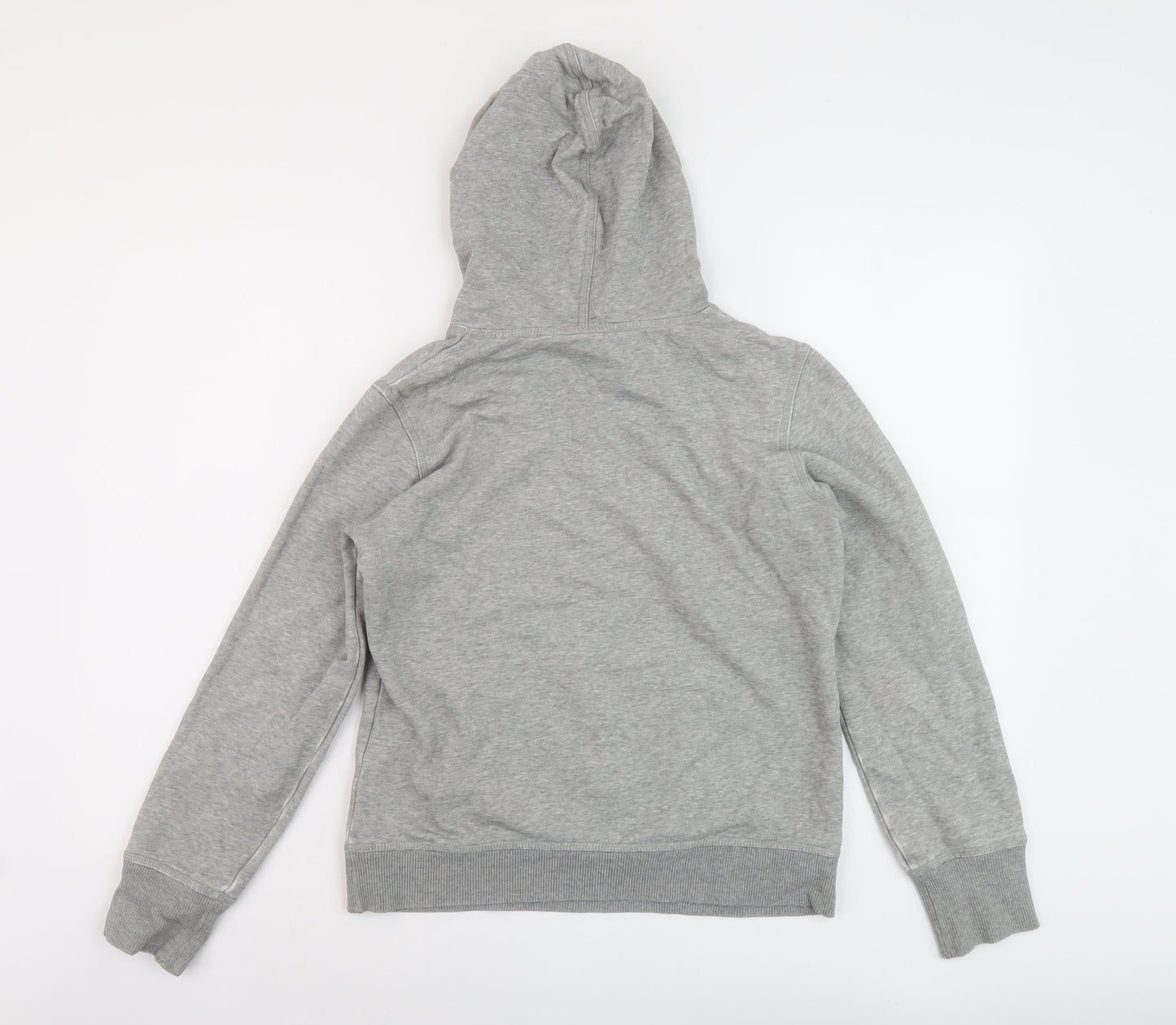 Pu,ma Womens Grey Cotton Pullover Hoodie Size 12 Pullover