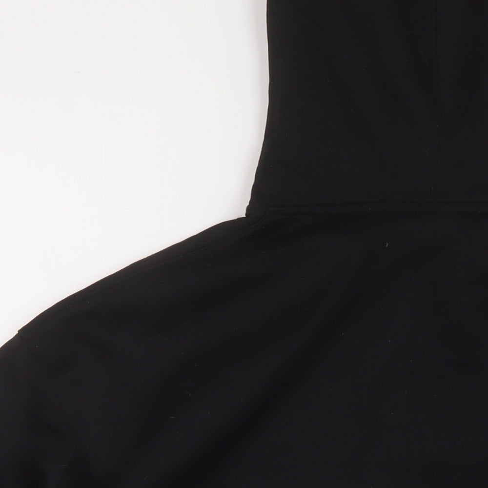 Slazenger Womens Black Polyester Pullover Hoodie Size 14 Pullover