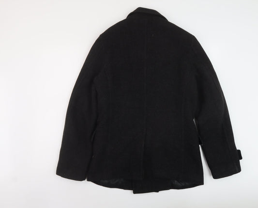 Unqilo Mens Grey Jacket Size S Button