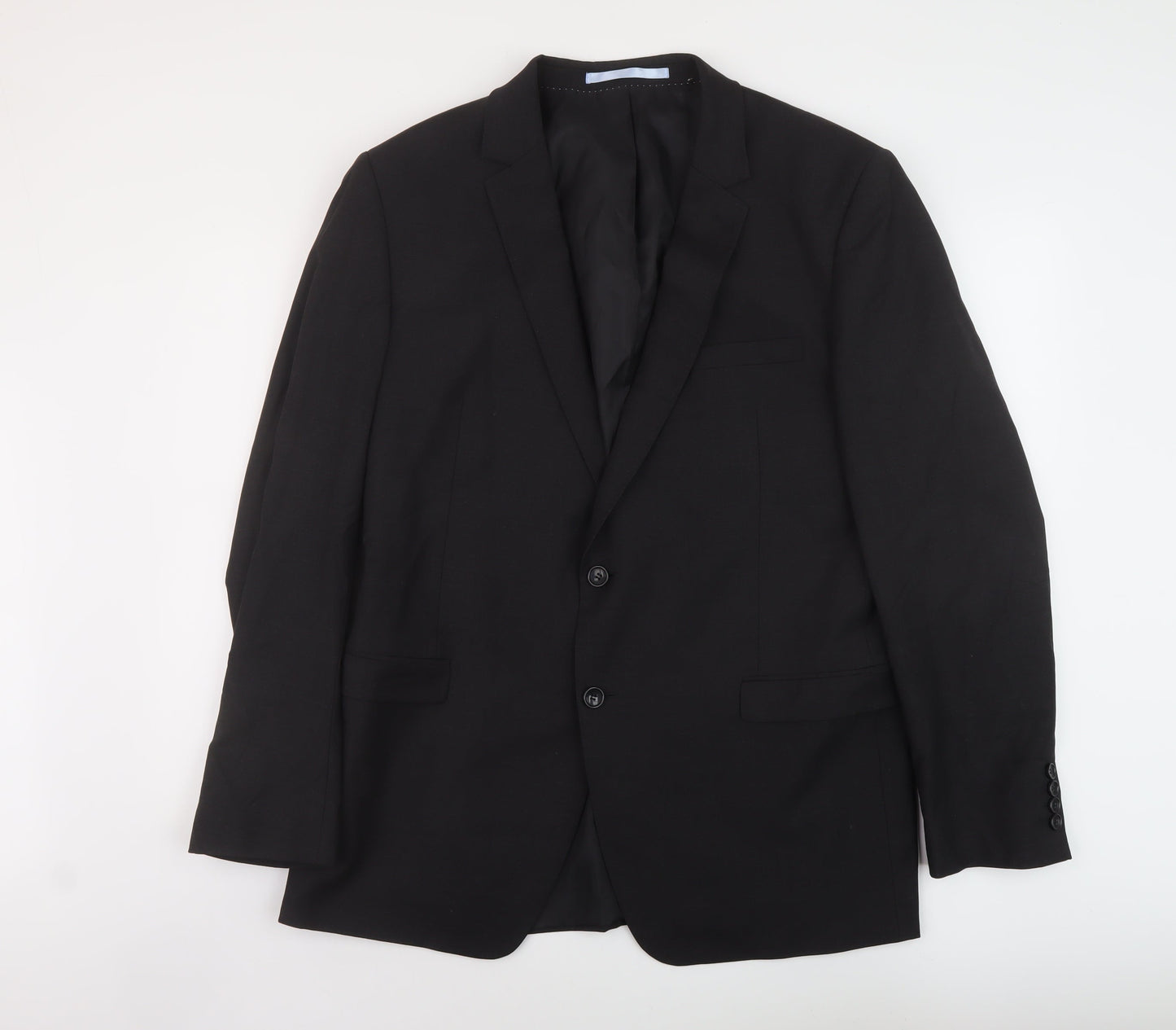 Blazer Mens Grey Wool Jacket Suit Jacket Size 44 Regular