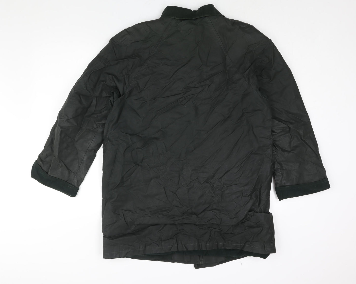 Grace Campbell Womens Green Jacket Size 10 Button - Wax