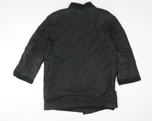Grace Campbell Womens Green Jacket Size 10 Button - Wax