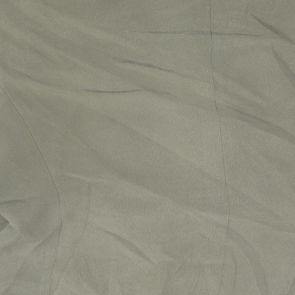 Planet Womens Grey Silk Jacket Suit Jacket Size 16