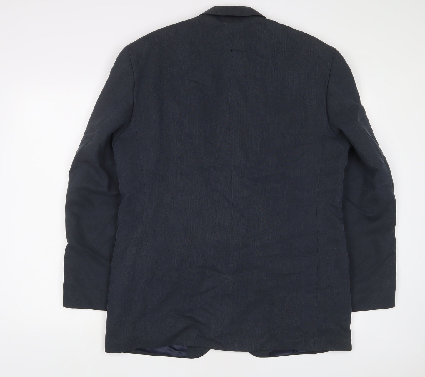 NEXT Mens Blue Polyester Jacket Suit Jacket Size 40 Regular