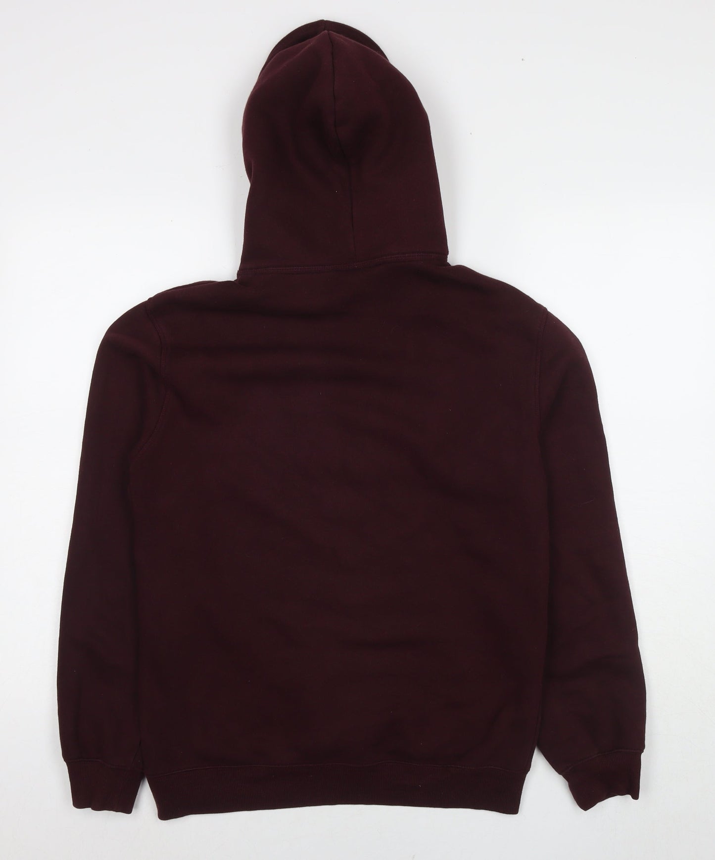 H&M Mens Brown Cotton Pullover Hoodie Size XS