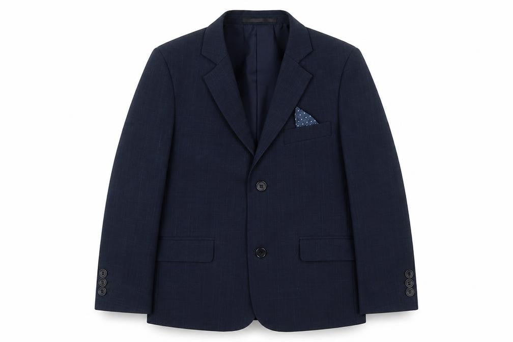 Cenario Boys Blue Jacket Blazer Size 7 Years Button