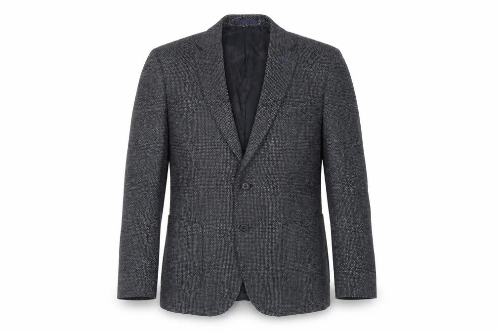 Marks and Spencer Mens Blue Polyester Jacket Blazer Size 40 Regular