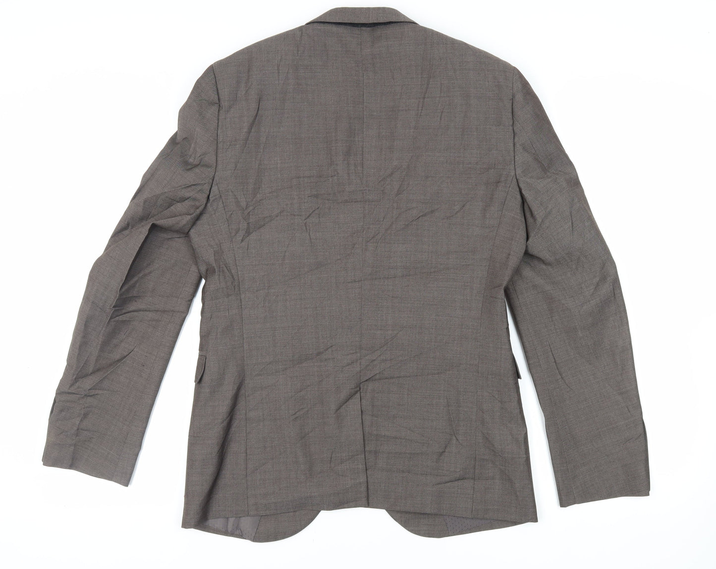 NEXT Mens Brown Wool Jacket Suit Jacket Size 38 Regular