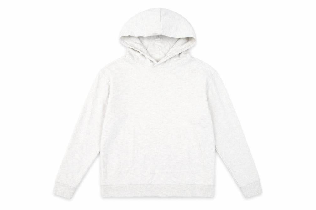 Marks and Spencer Girls Grey Cotton Pullover Hoodie Size 12-13 Years Pullover