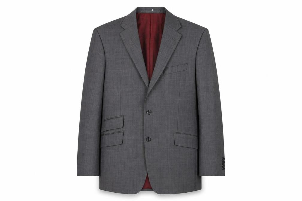 Marks and Spencer Mens Grey Wool Jacket Suit Jacket Size 40 Regular