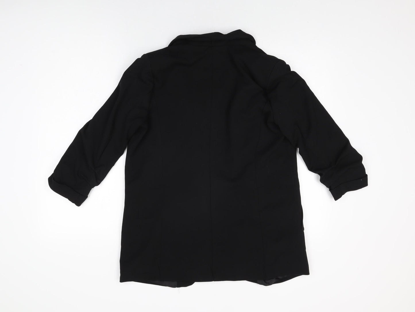 Boohoo Womens Black Jacket Blazer Size 10