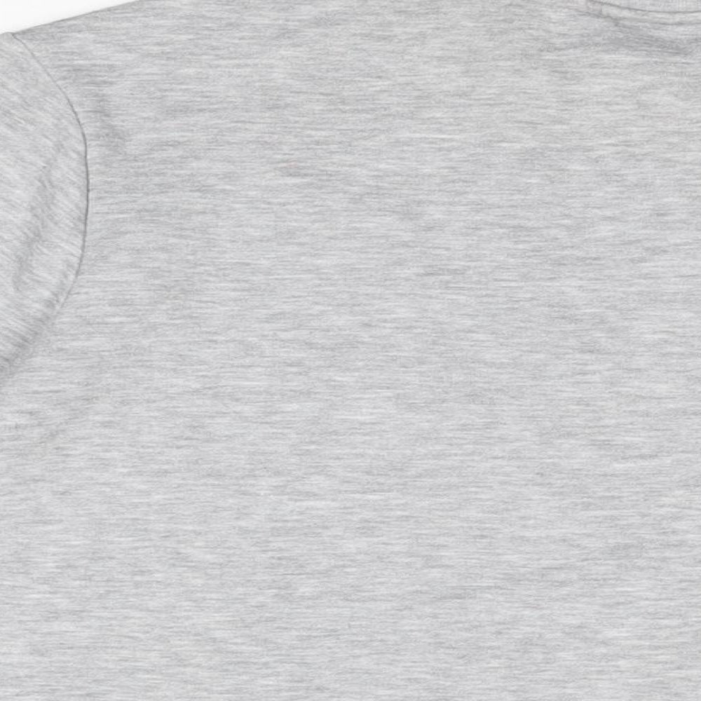 Slazenger Womens Grey Polyester Pullover Sweatshirt Size L Pullover