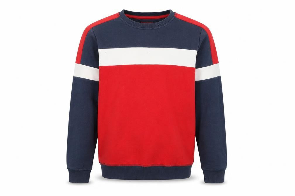 URBN-DEPT Boys Red Cotton Pullover Sweatshirt Size 13 Years Pullover
