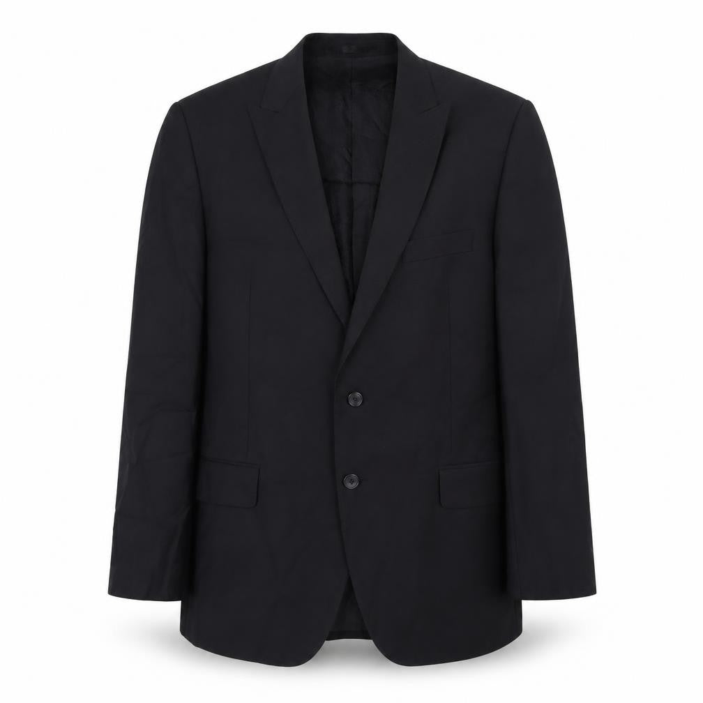 Autograph Mens Black Wool Jacket Blazer Size 42 Regular