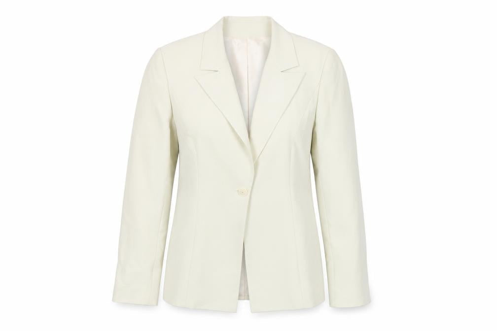 Roman Womens Green Polyester Jacket Blazer Size 14