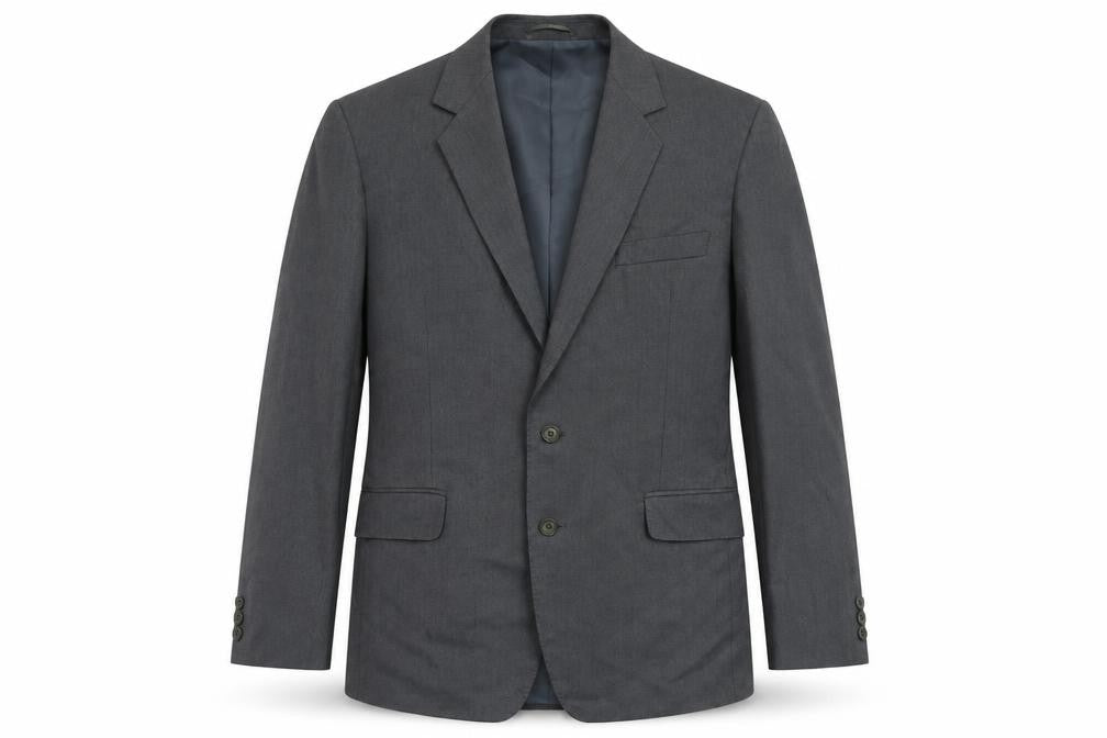 John Collier Mens Grey Wool Jacket Suit Size 40 Regular