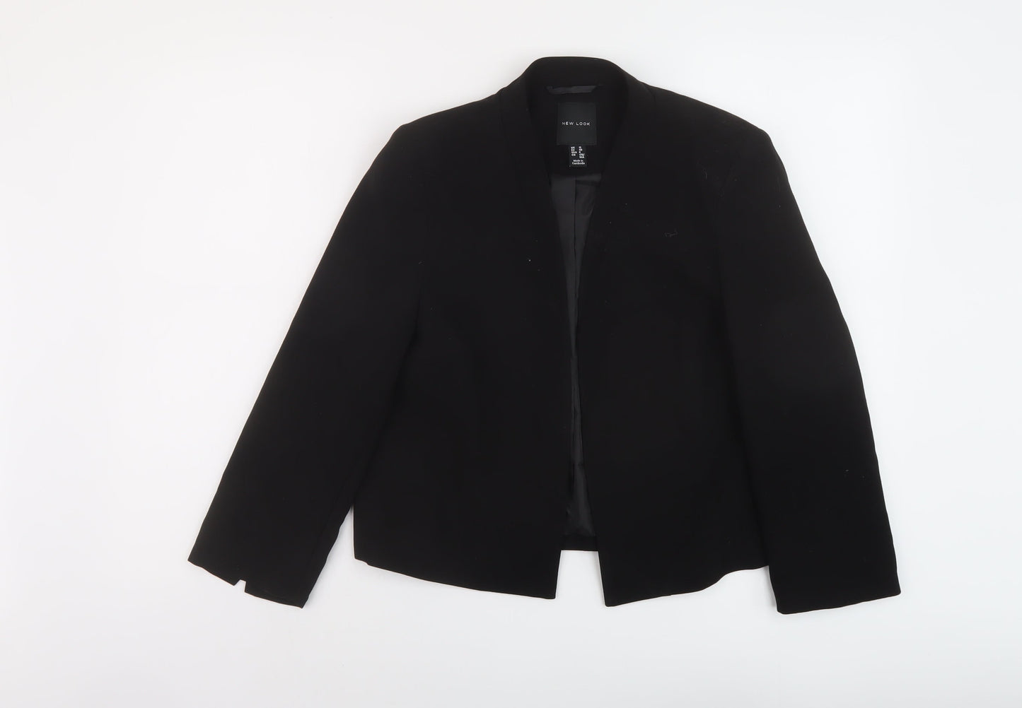 New Look Womens Black Jacket Size 12