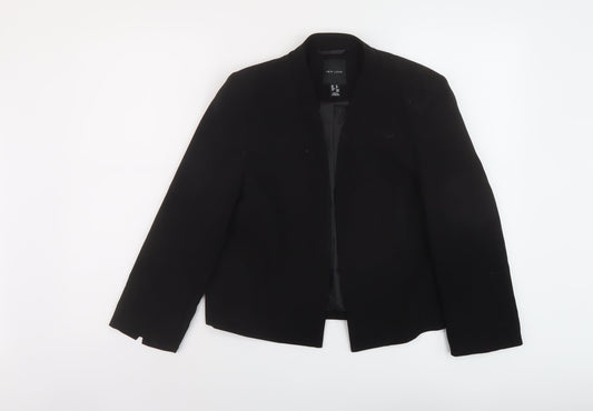 New Look Womens Black Jacket Size 12