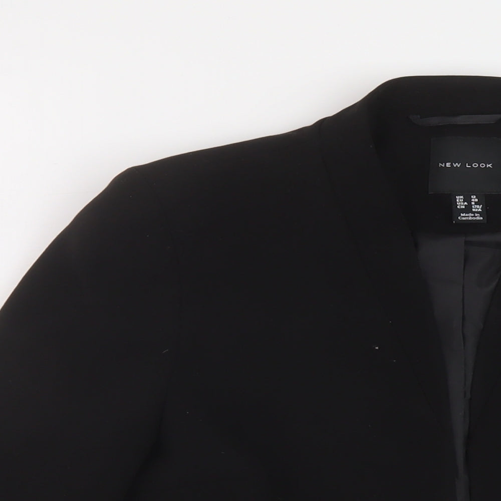New Look Womens Black Jacket Size 12