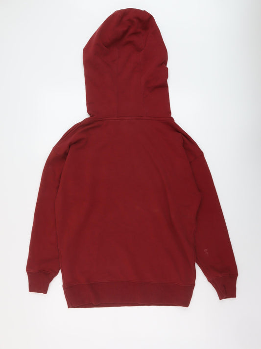IVY PARK Mens Red Cotton Pullover Hoodie Size XS