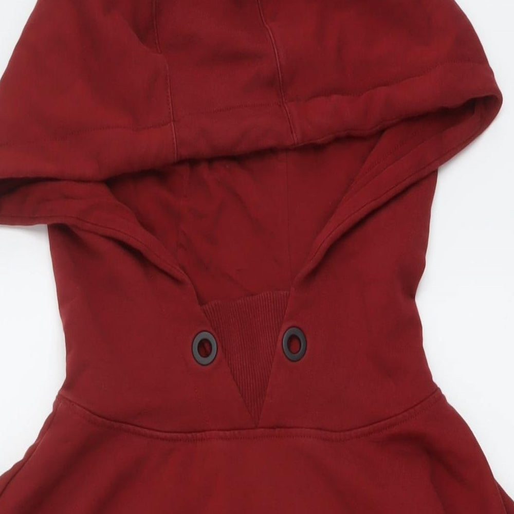 IVY PARK Mens Red Cotton Pullover Hoodie Size XS