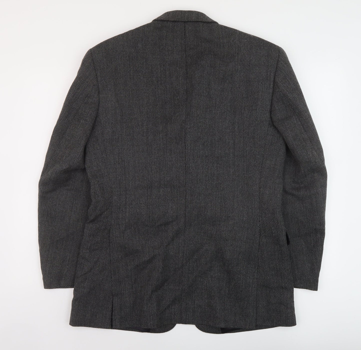 Brook Taverner Mens Grey Polyester Jacket Suit Jacket Size 42 Regular