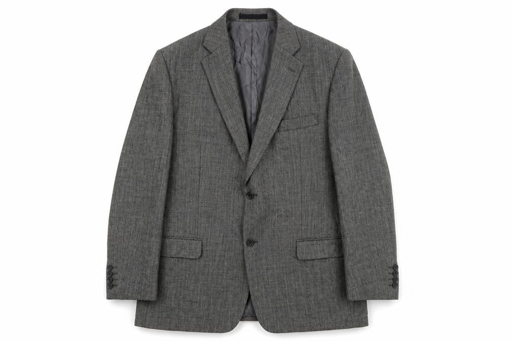 Marks and Spencer Mens Black Wool Jacket Suit Jacket Size 44 Regular