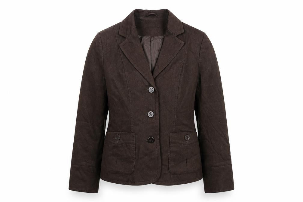 Mackays Brown Jacket Size 14 Button