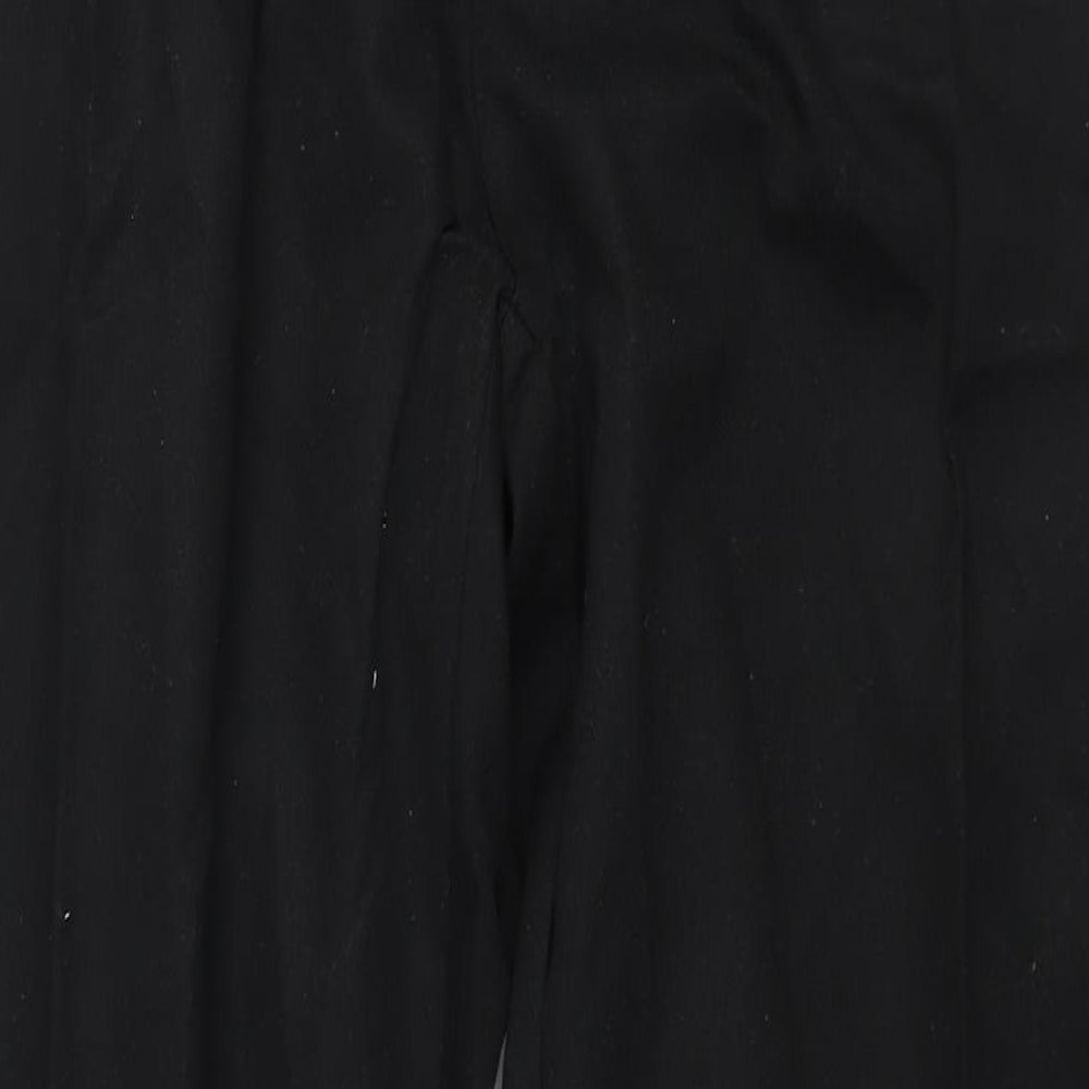 Slazenger Mens Black Polyester Trousers Size 40 in L33 in Regular Zip