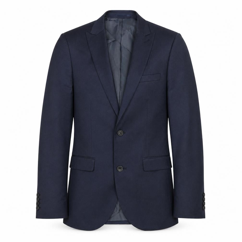 NEXT Mens Blue Polyester Jacket Suit Jacket Size 36 Regular