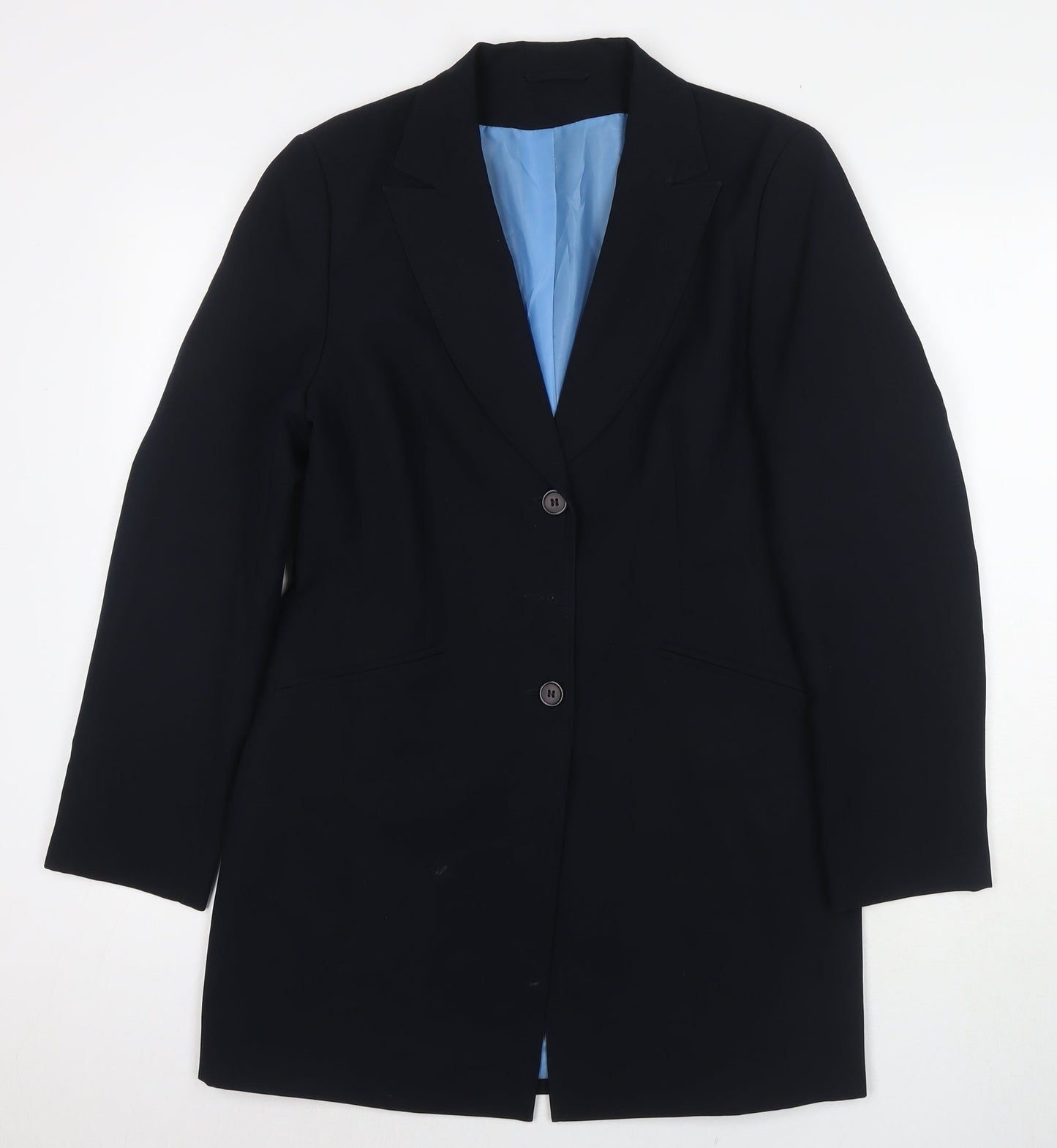 Dorothy Perkins Womens Black Jacket Blazer Size 12 Button