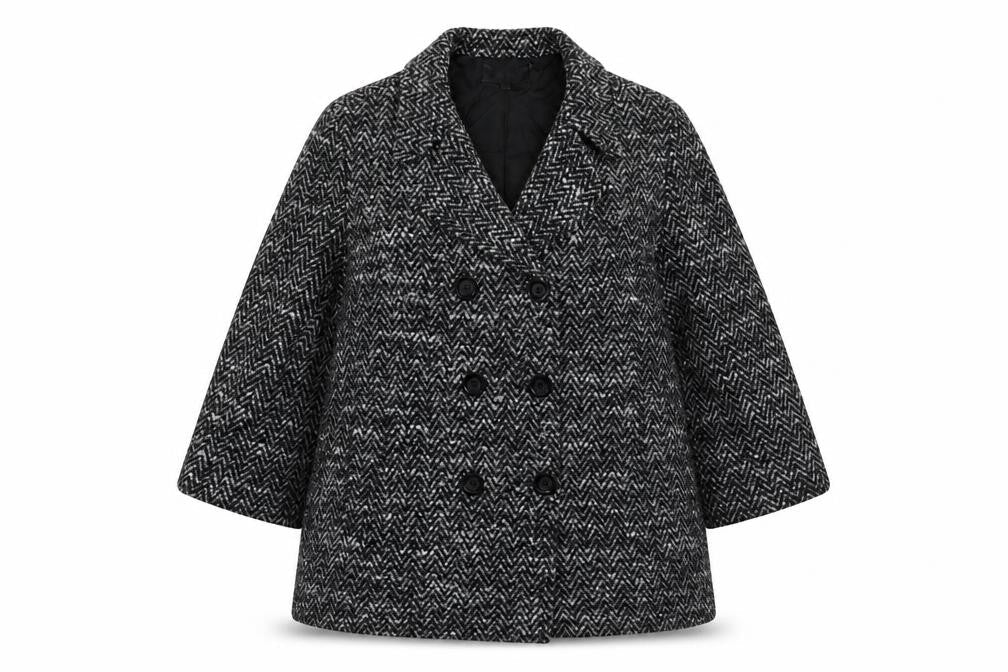 Womens UK Size 12  Cotswold Collections Black Polyester Coat