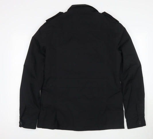 NEXT Womens Black Jacket Size M Button