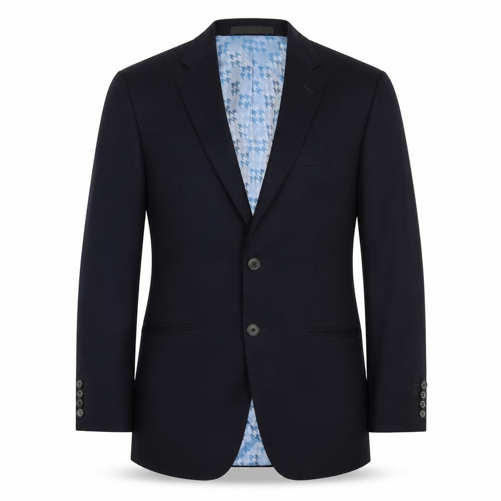 Marks and Spencer Mens Blue Wool Jacket Suit Jacket Size 38 Regular