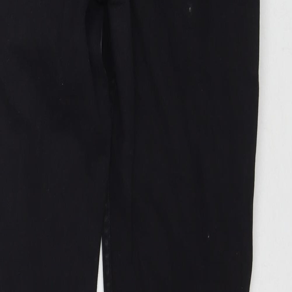 Denim & Co. Mens Black Cotton Skinny Jeans Size 34 in L34 in Regular Zip