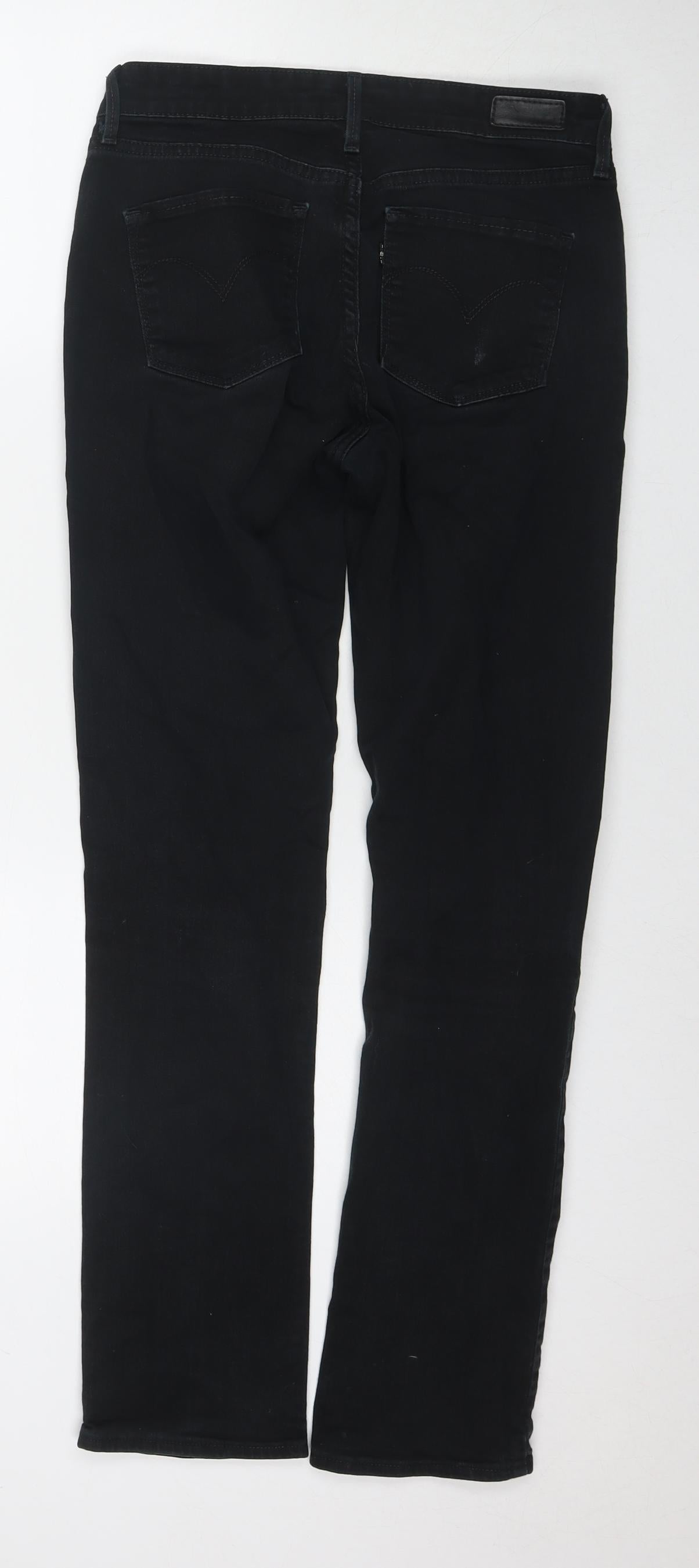 Levi's Womens Blue Cotton Skinny Jeans Size 28 in L29 in Regular Zip