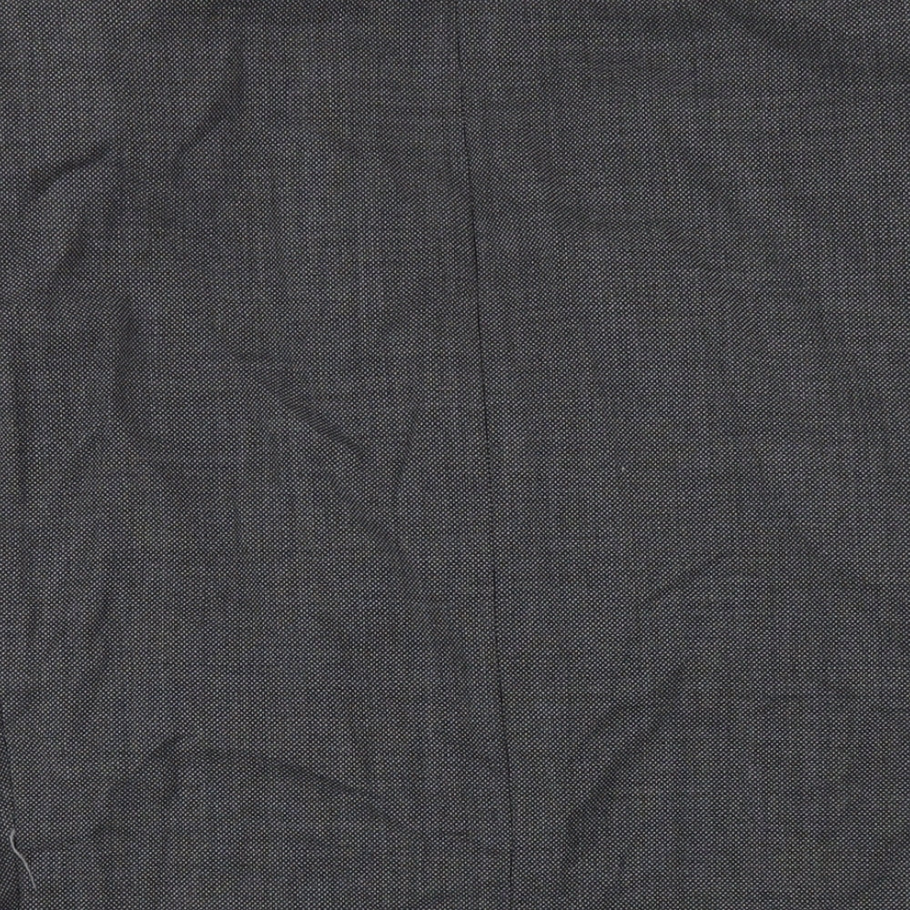 Marks and Spencer Mens Grey Wool Jacket Blazer Size 40 Regular