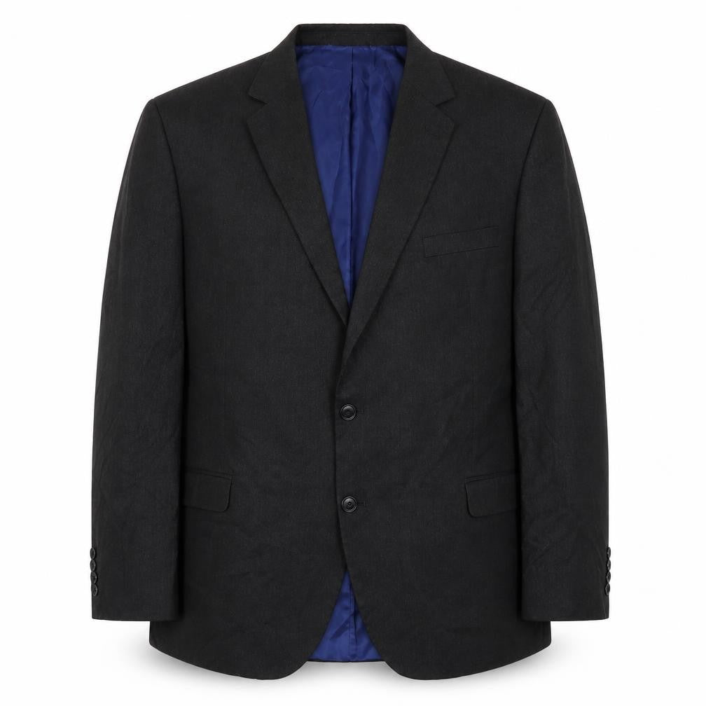 Marks and Spencer Mens Grey Polyester Jacket Blazer Size 48 Regular