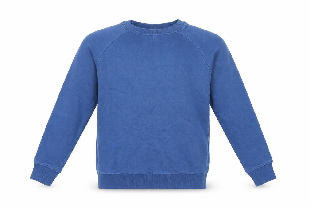 Next Boys Blue Cotton Pullover Sweatshirt Size 10 Years Pullover