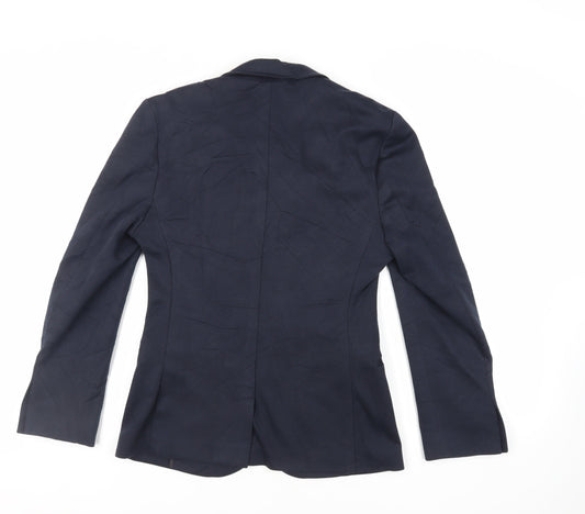 ASOS Mens Blue Polyester Jacket Blazer Size 38 Regular