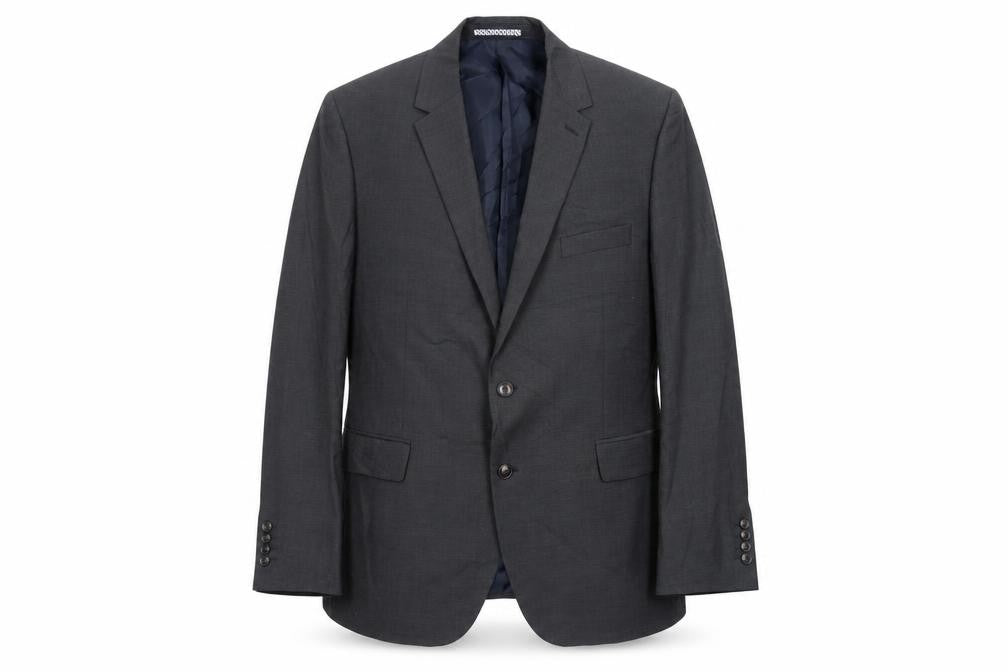 Marks and Spencer Mens Grey Wool Jacket Suit Jacket Size 46 Regular