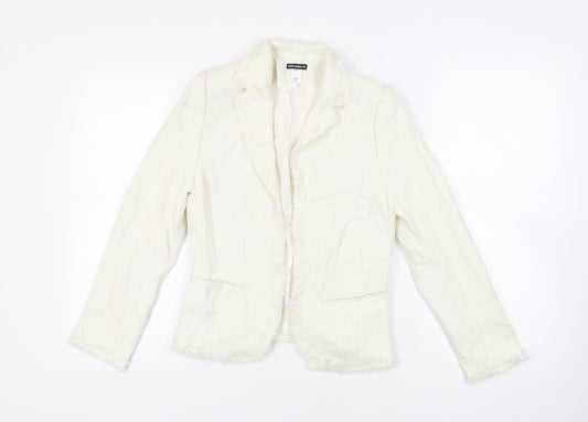 David Charles Girls Ivory Jacket Blazer Size 16 Years - Open