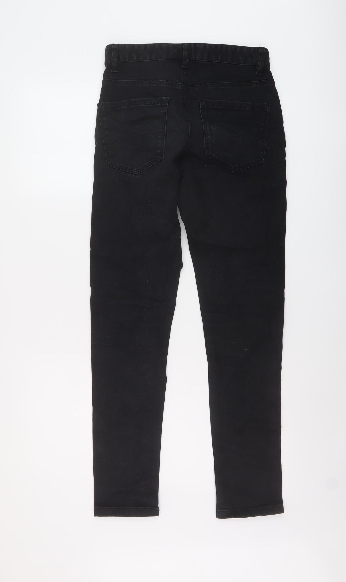 NEXT Mens Beige Cotton Skinny Jeans Size 26 in L31 in Regular Button