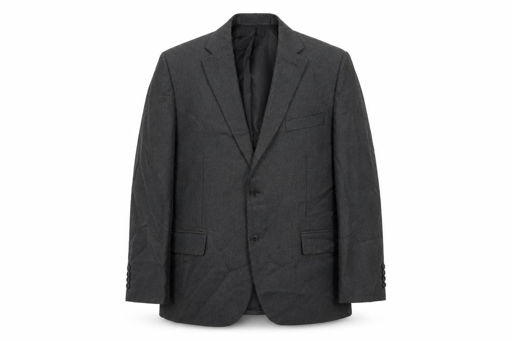 Marks and Spencer Mens Grey Polyester Jacket Suit Jacket Size 42 Regular