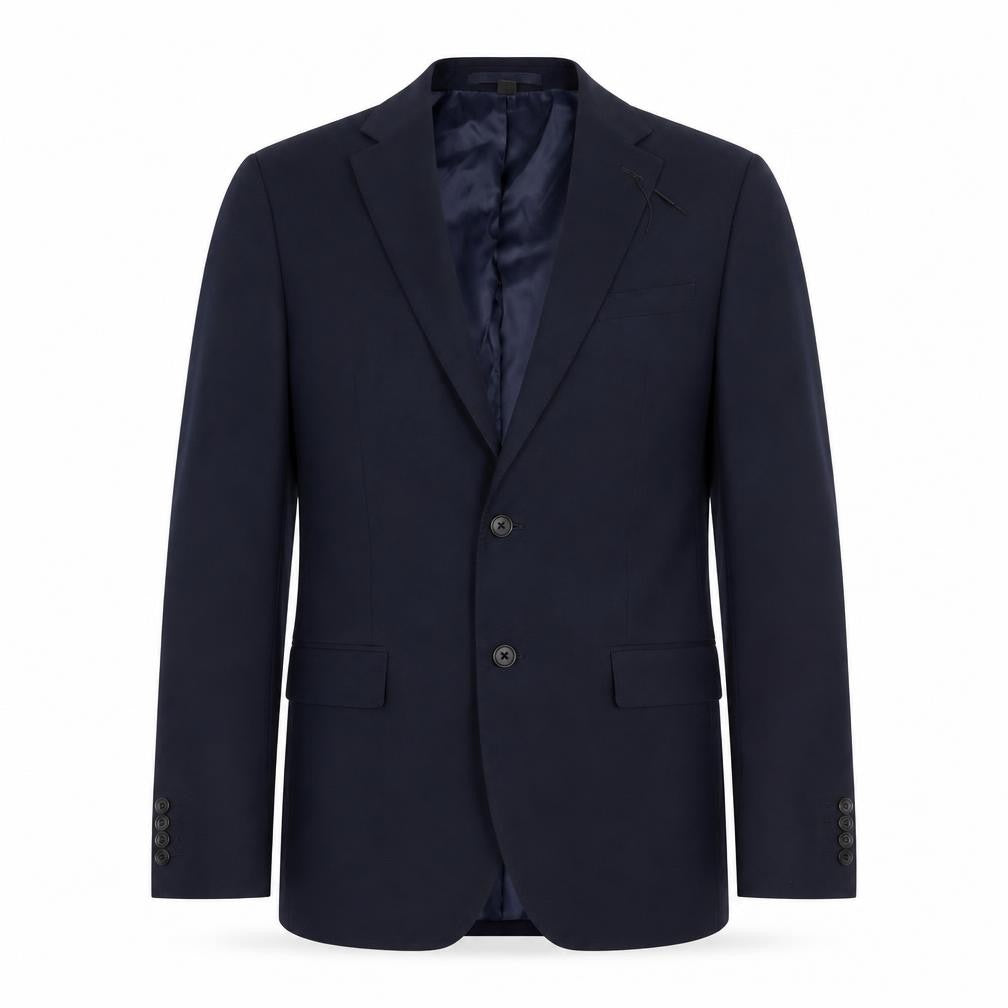Marks and Spencer Mens Blue Wool Jacket Suit Jacket Size 38 Regular