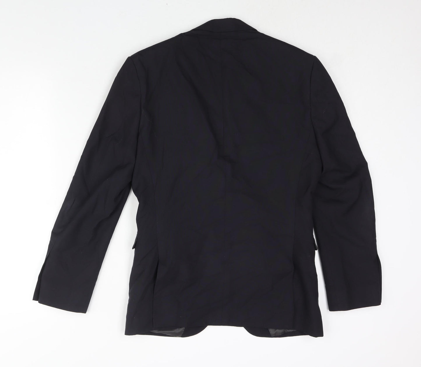 NEXT Mens Blue Polyester Jacket Suit Jacket Size 36 Regular