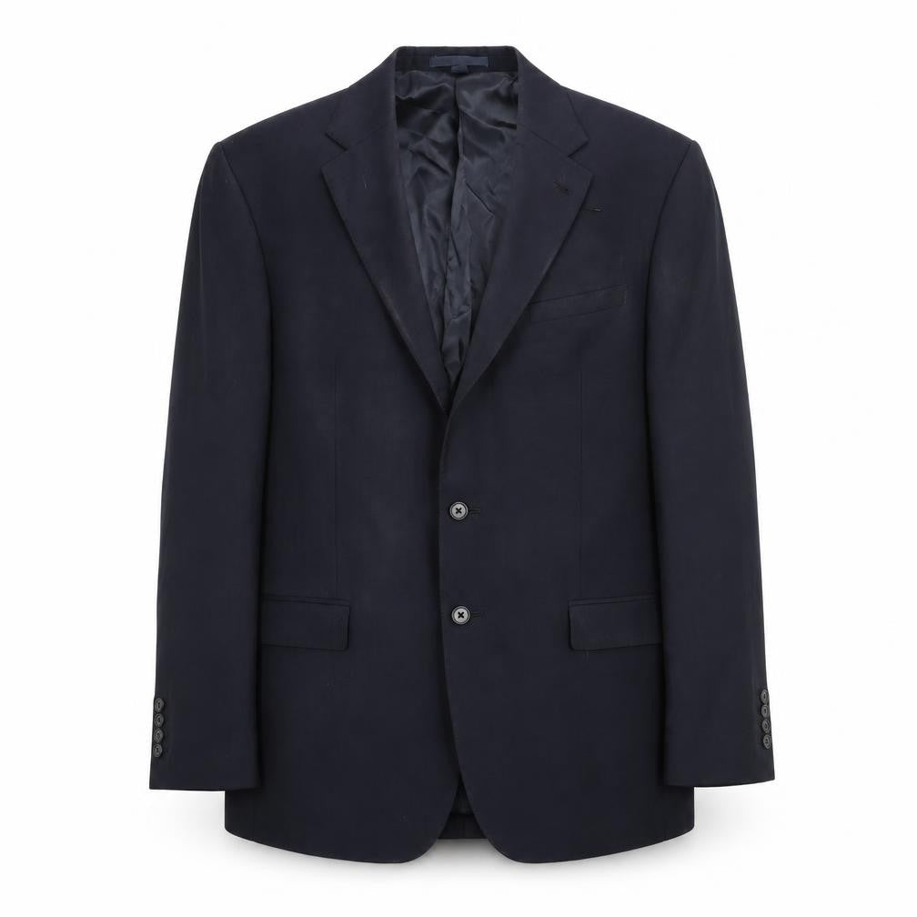 Marks and Spencer Mens Blue Polyester Jacket Suit Jacket Size 42 Regular