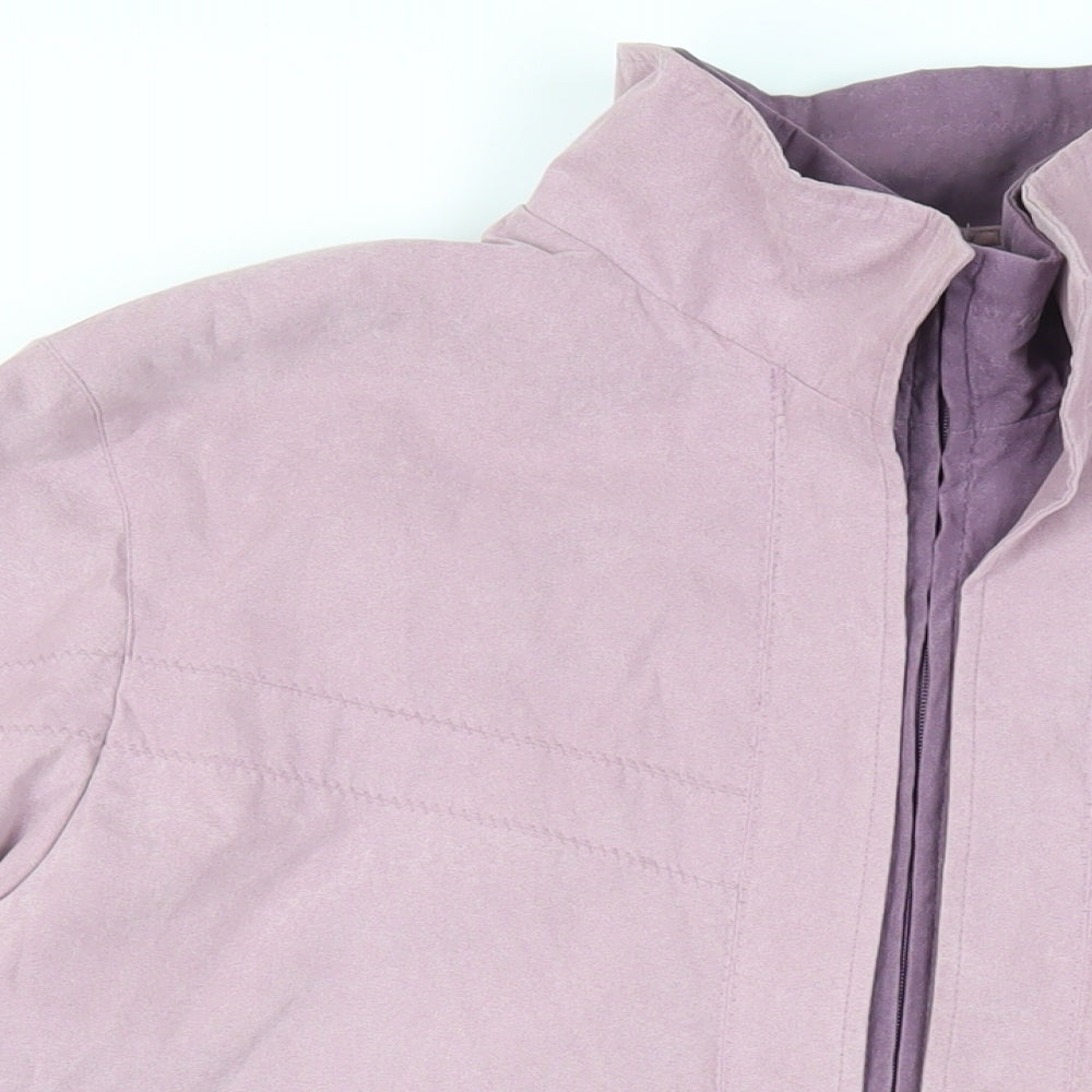 EWM Womens Pink Jacket Size 18 Zip