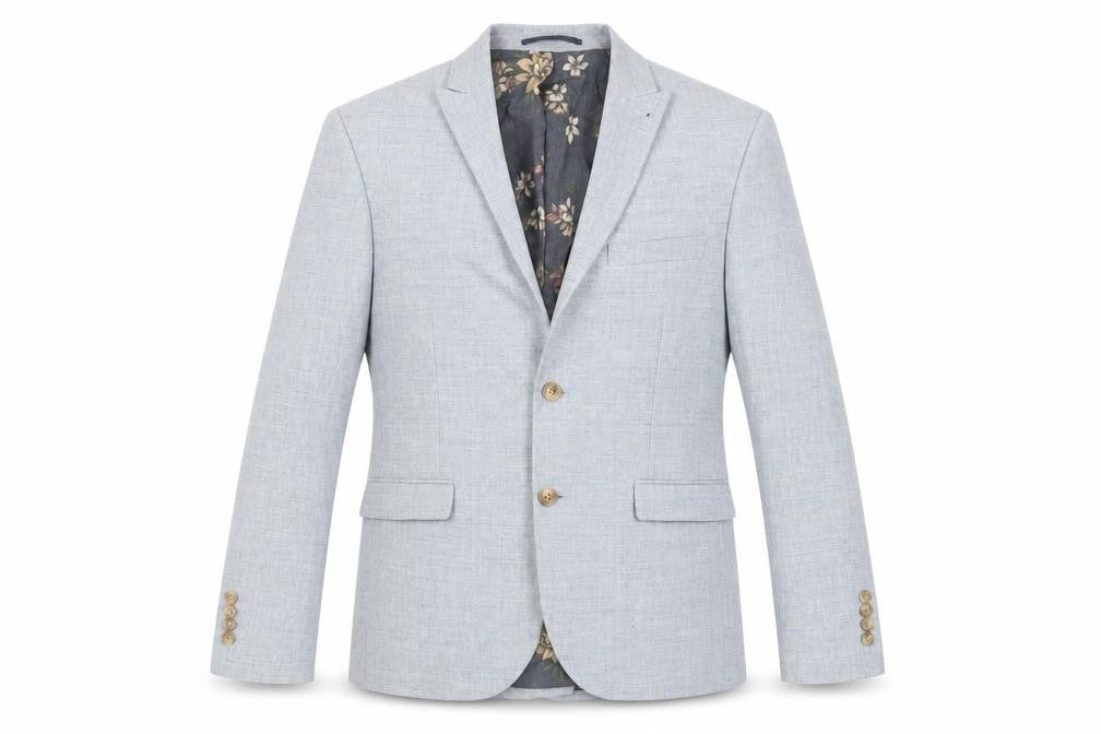 NEXT Mens Blue Cotton Jacket Suit Jacket Size 38 Regular